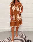 Freya - Zomerjurk met een unieke print