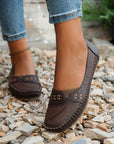 Glysoria - Ademend en lichtgewicht orthopedische platte schoenen voor dames