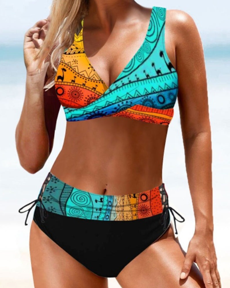 Eva - vrolijke bikini in felle kleuren