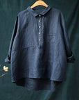 Rahil -  Casual Long Sleeve Blouse