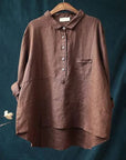 Rahil -  Casual Long Sleeve Blouse
