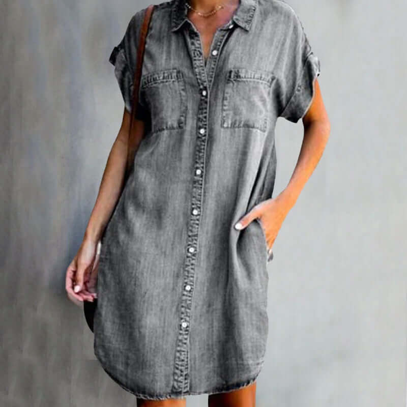 Noeline - Zomer Denim Jurk