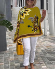 Rheala - Bedrukte casual blouse