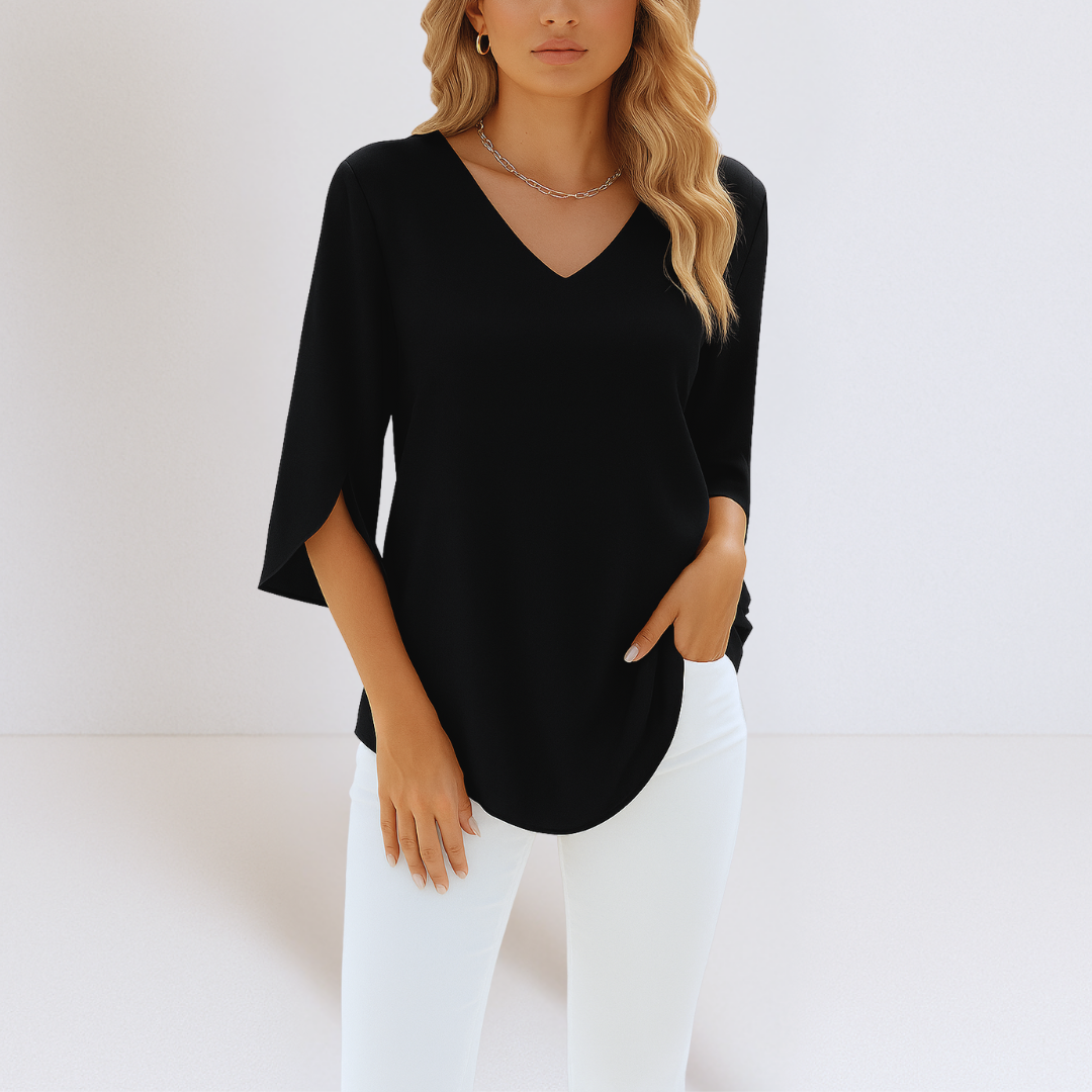 Rialta - Stijlvolle blouse met v-hals