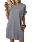 Aurellia - Zomerjurk voor dames met ronde hals en casual snit
