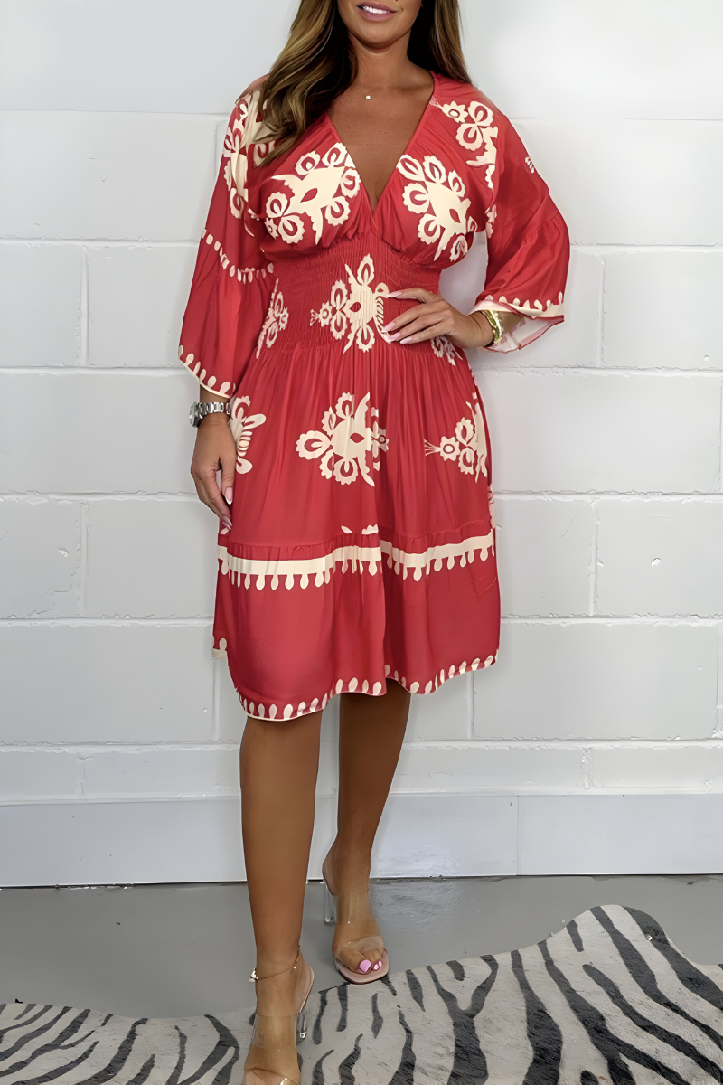 Iliana - Zomerse Boho Jurk