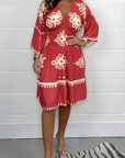 Iliana - Zomerse Boho Jurk