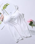 Monica - Tanktop met Ingebouwde Bh