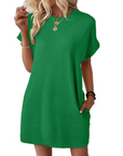 Aurellia - Zomerjurk voor dames met ronde hals en casual snit