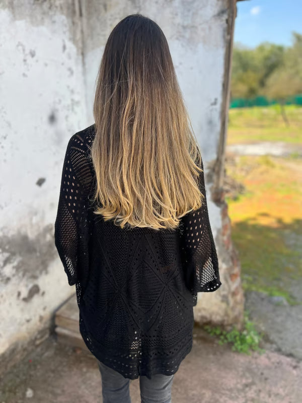 Alithia - licht vestje met halve mouwen