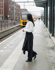 Pavellea - Jeans met rok effect