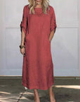 Emine - Elegante jurk met zakken