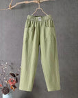 Viridis - Linen Trousers
