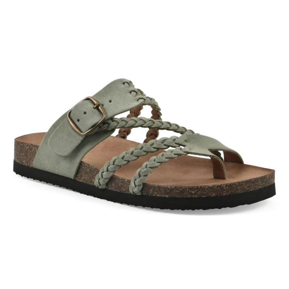 Adriana | Gevlochten Kurksandalen met Comfortvoetbed