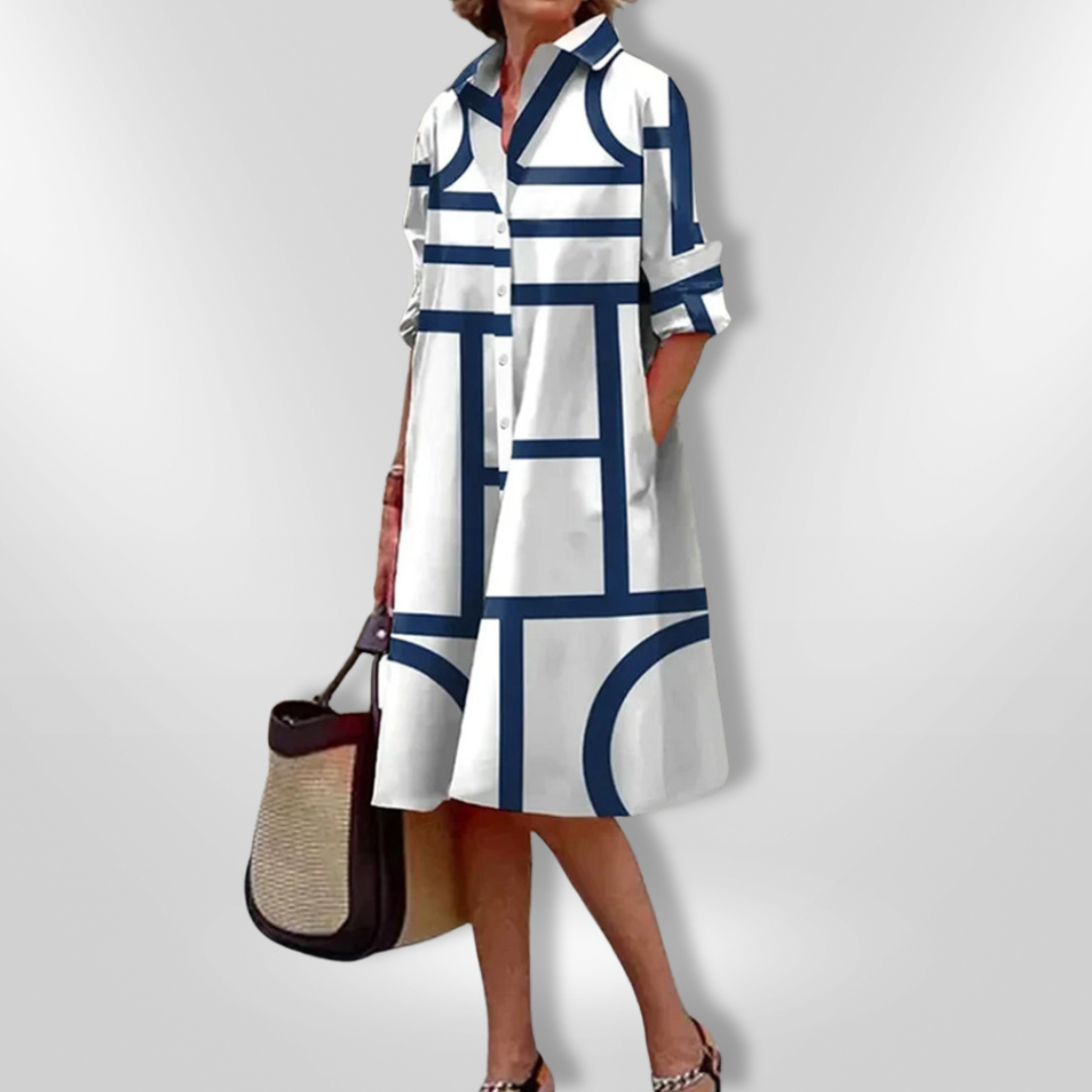 Elya - Elegante jurk met zakken