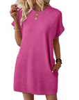Aurellia - Zomerjurk voor dames met ronde hals en casual snit