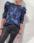 Bellamy - Blouse met Puffmouwen en Volants