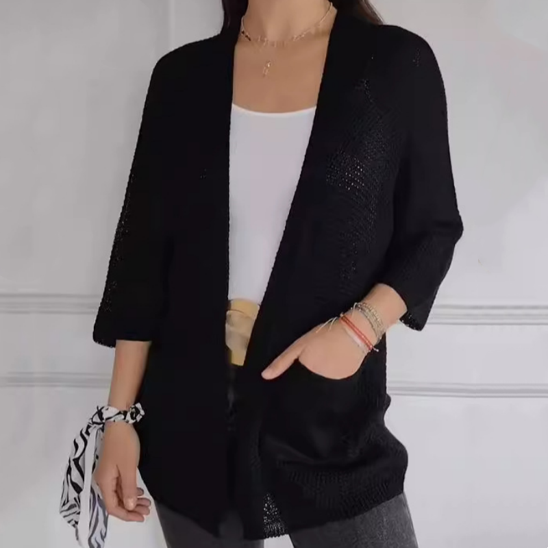 Noor - gebreid vest voor dames