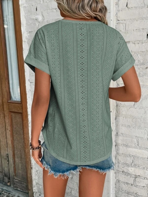 Noemi - Elegant Katoenen Shirt