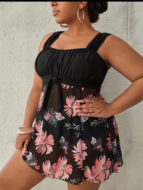 Helena Tankini - Flatterende Tweedelige Bikini