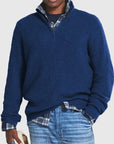 Bruno - Zip Collar Cashmere Sweater