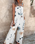 Indira - Mouwloze jumpsuit met prachtige print