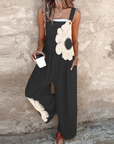 Indira - Mouwloze jumpsuit met prachtige print