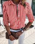 Beryl - Casual Striped Shirts
