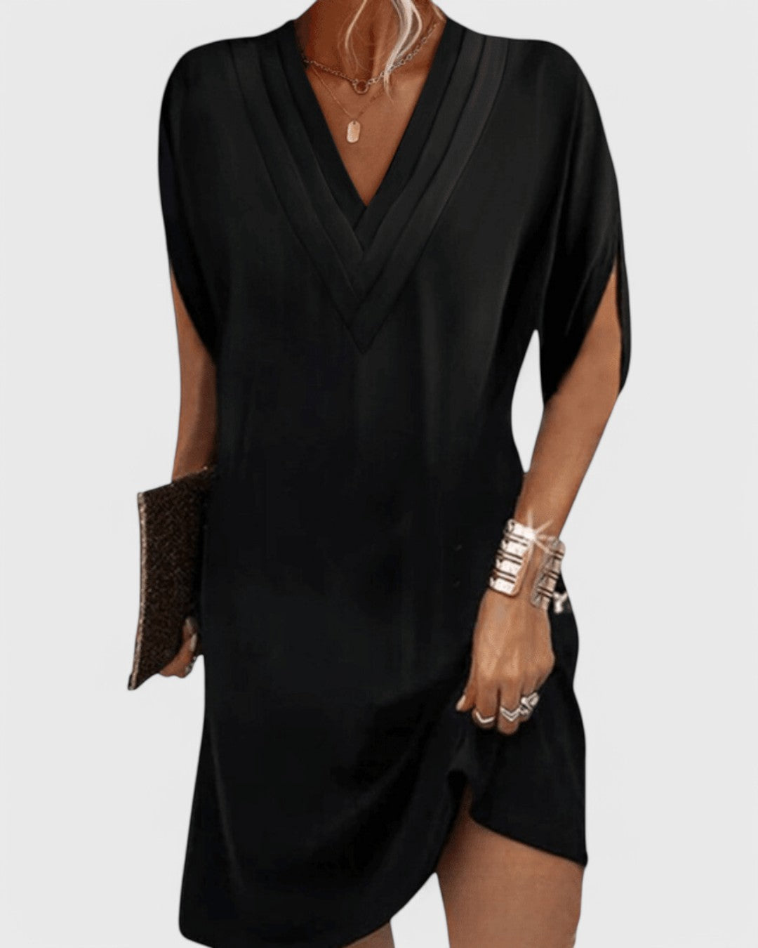 Ileana - Elegante Flatterende Jurk