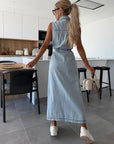 Diane - Maxi Denim Jurk