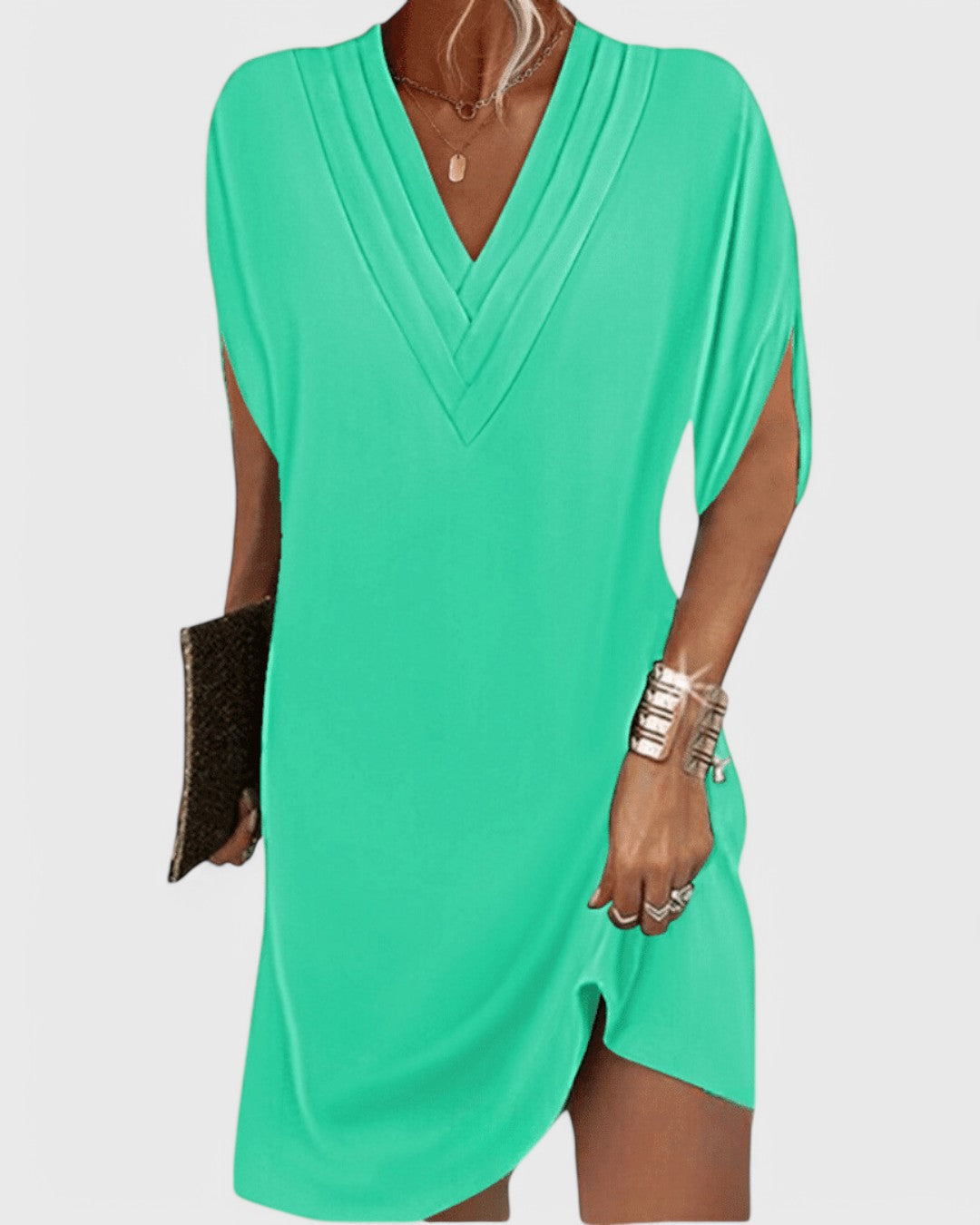 Ileana - Elegante Flatterende Jurk