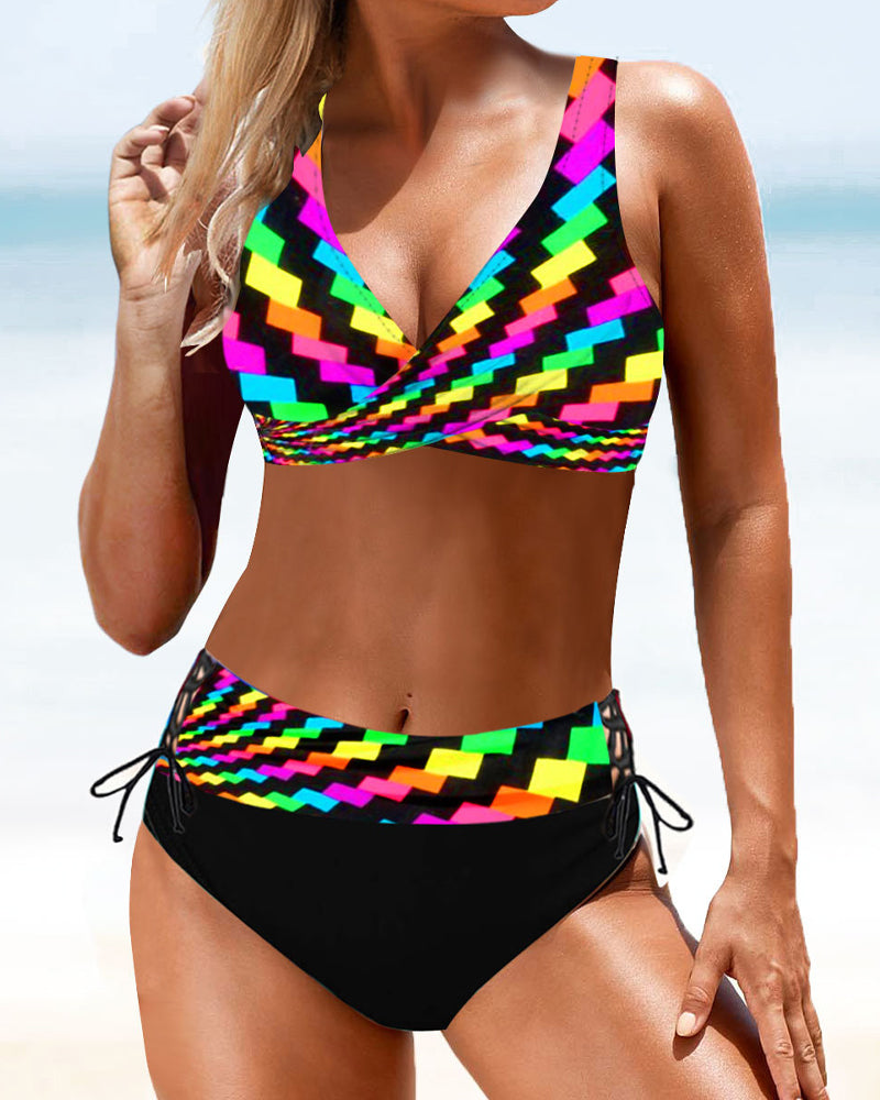 Eva - vrolijke bikini in felle kleuren