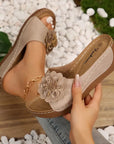 Nirelle - Sandalen met bloemen voor dames