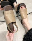 Blyzara - Open sandalen voor dames, elegant en comfortabel met een moderne lage hak