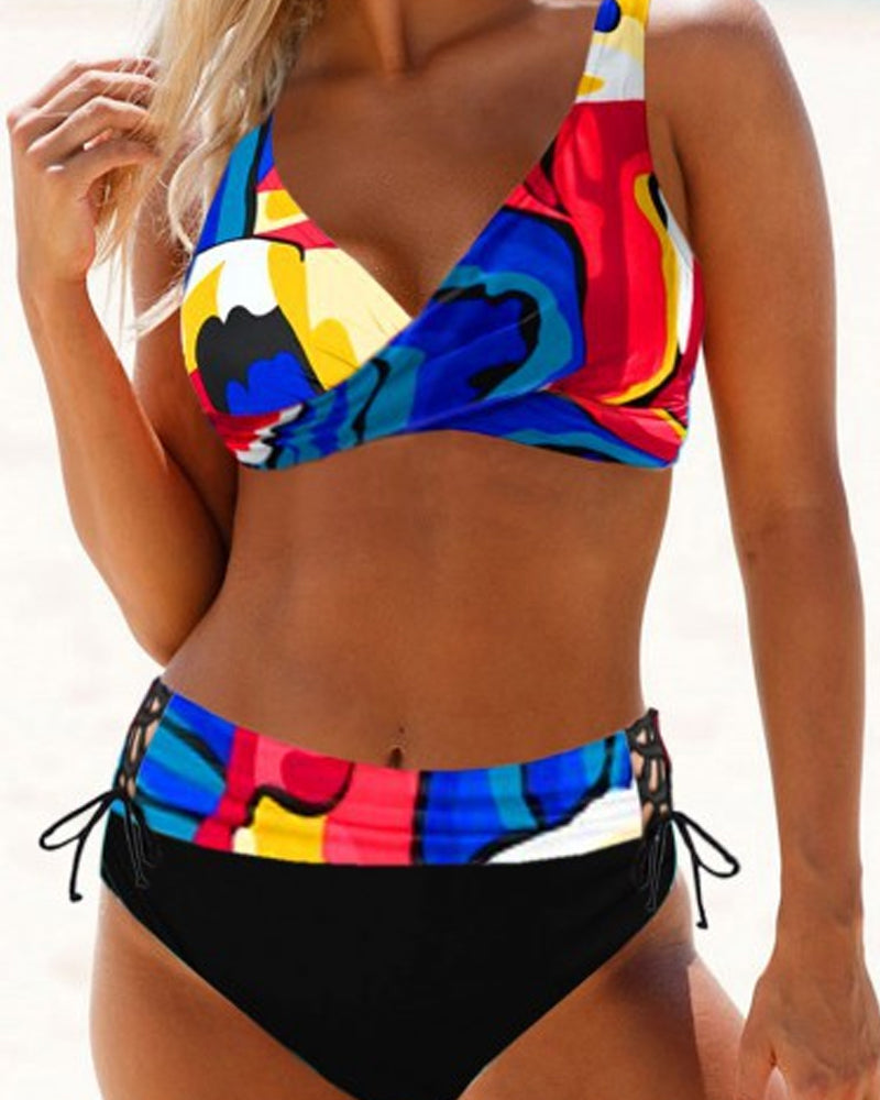 Eva - vrolijke bikini in felle kleuren