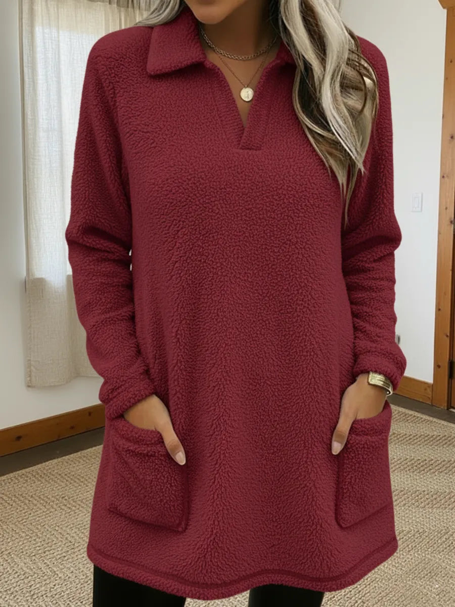 Elysavianne - Zachte Fleece Sweat met Omhullend Comfort