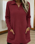 Elysavianne - Zachte Fleece Sweat met Omhullend Comfort