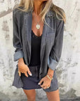 Lucinda – Denimlook blazer