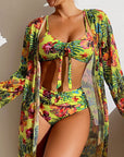 Glenda – Bikini met een mooie bloemenrok