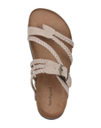 Adriana | Gevlochten Kurksandalen met Comfortvoetbed