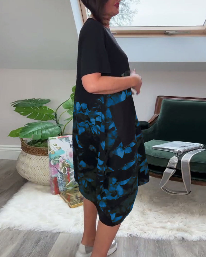 Fien - Casual jurk met bloemenprint