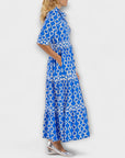Corinna - midi-jurk met kettingmotief