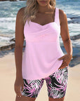 Laluna® kleurrijk tankini-set – kleurrijke strandoutfit voor de zomer