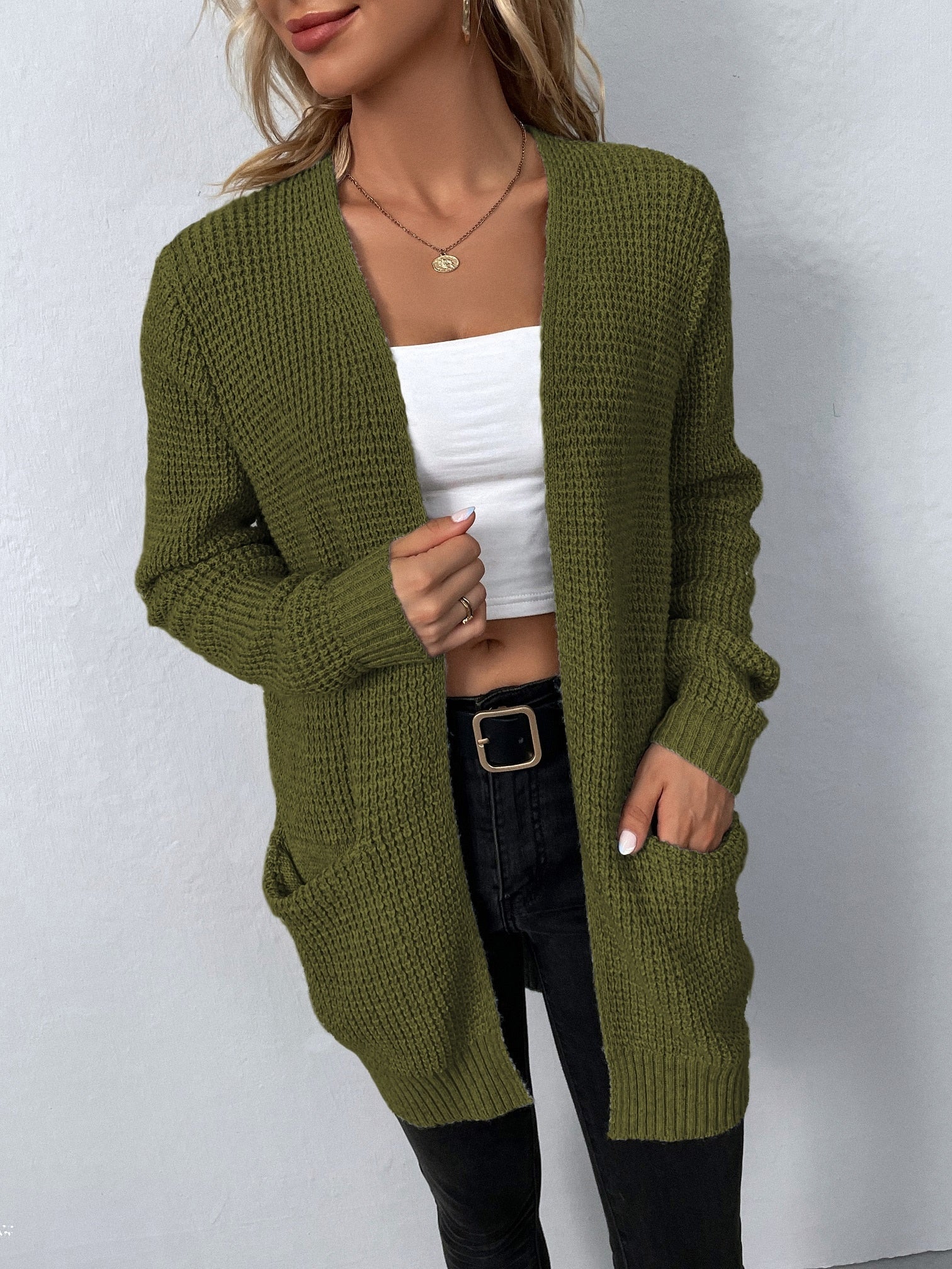 Allegra - Long Sleeve Knitted Cardigan