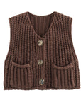 Bo- Knitted style vest