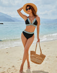 Stephanie | figuurvormende bikini-set met stijlvolle contrasterende details