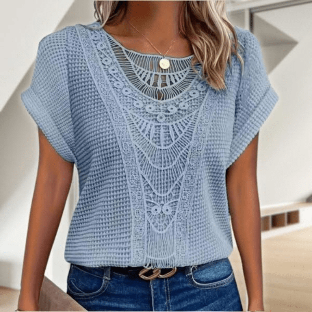 Aina - Elegante Ibiza-stijl blouse