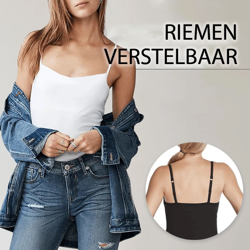 Monica - Tanktop met Ingebouwde Bh