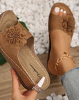 Nirelle - Sandalen met bloemen voor dames