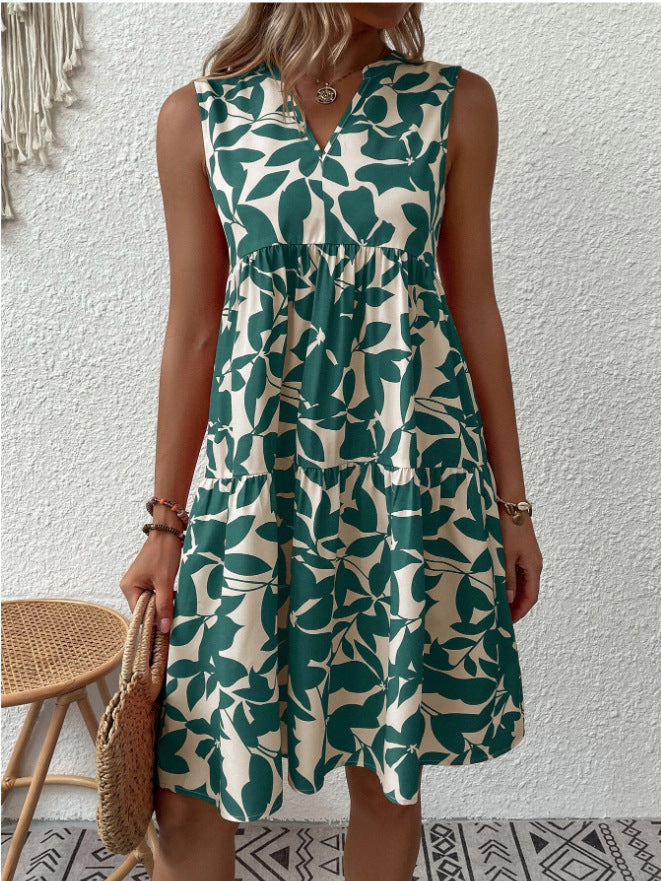 Elaris - Korte jurk voor dames met bloemenprint